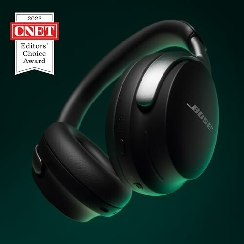 Bose wireless headphones with CNET Editors' Choice Award 2023