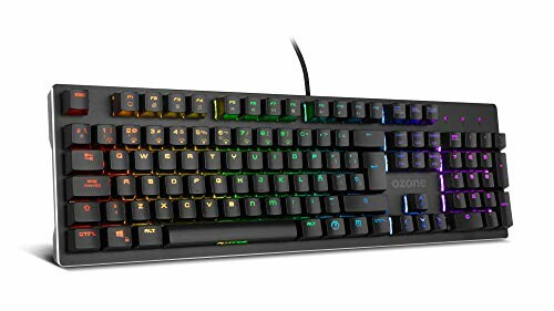 RGB backlit mechanical gaming keyboard